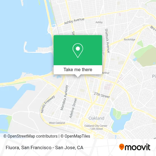 Fluora map