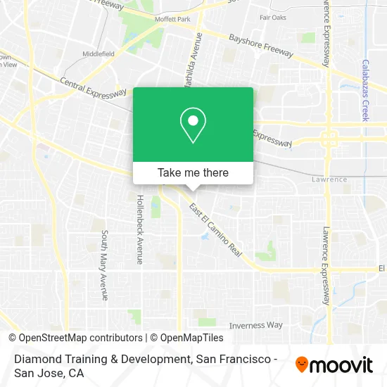Diamond Training & Development map