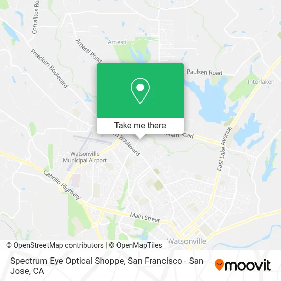 Spectrum Eye Optical Shoppe map