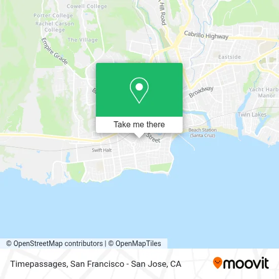 Timepassages map