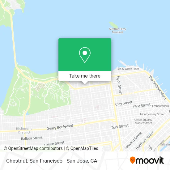Chestnut map
