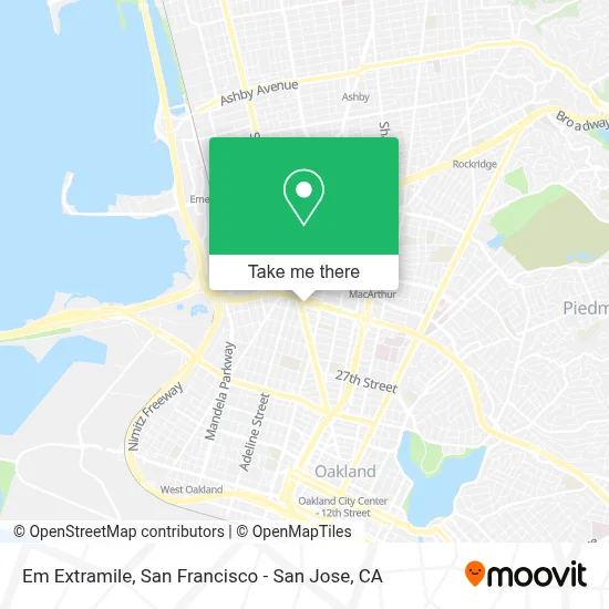 Em Extramile map