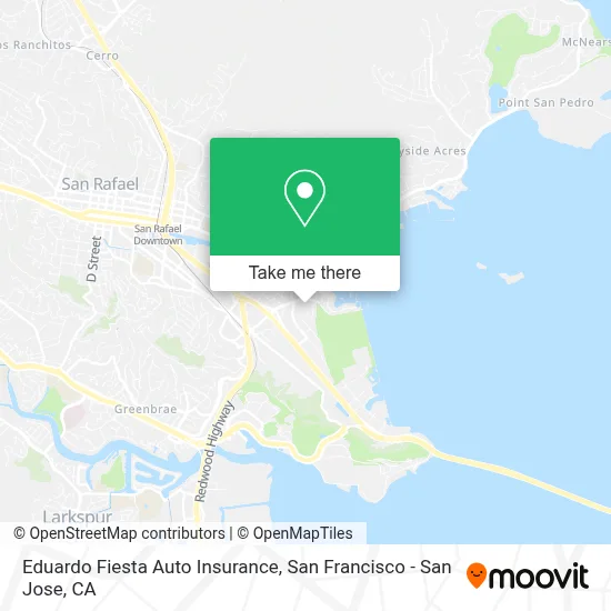 Eduardo Fiesta Auto Insurance map