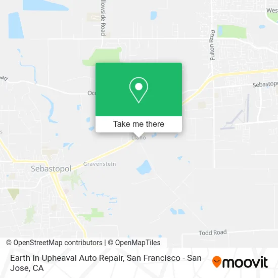 Earth In Upheaval Auto Repair map