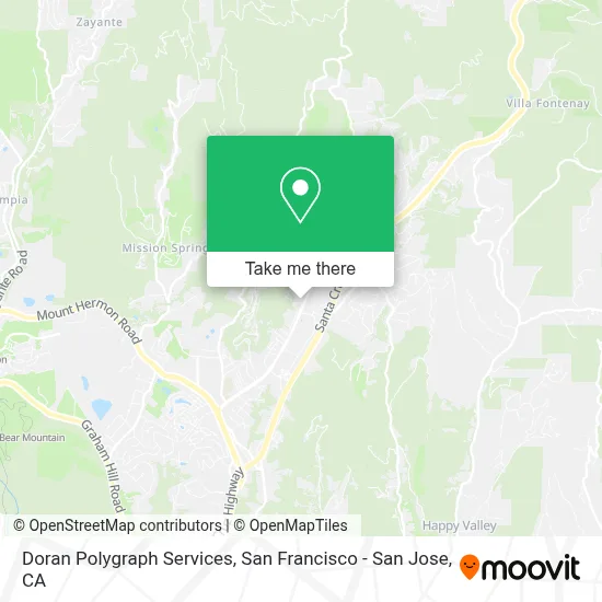 Doran Polygraph Services map