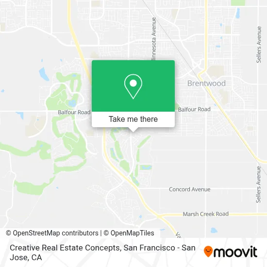 Creative Real Estate Concepts map