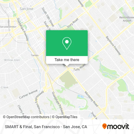 SMART & Final map