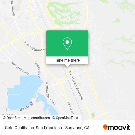 Gold Quality Inc map