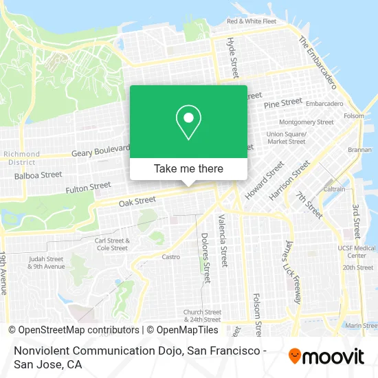Nonviolent Communication Dojo map