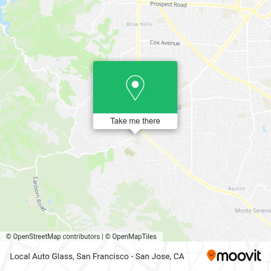 Local Auto Glass map