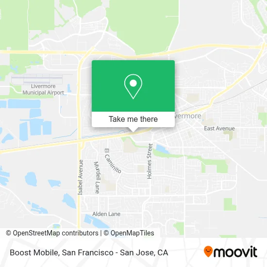 Boost Mobile map