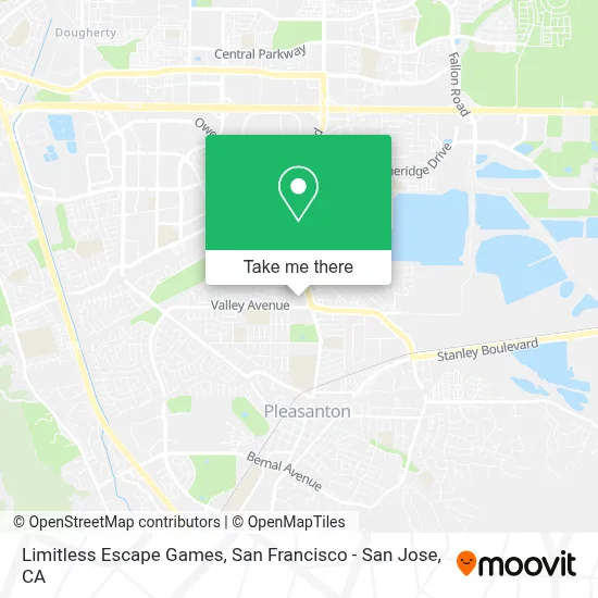 Limitless Escape Games map