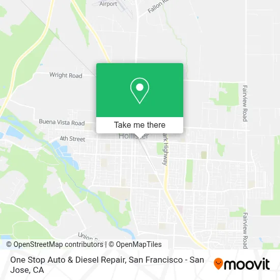 One Stop Auto & Diesel Repair map
