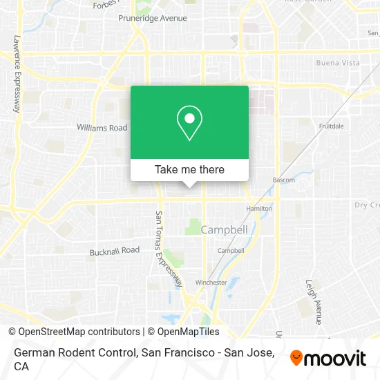 German Rodent Control map