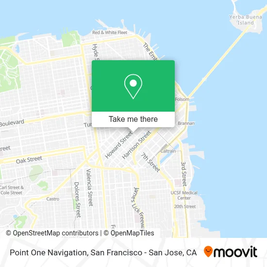 Point One Navigation map