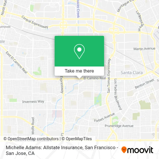 Michelle Adams: Allstate Insurance map