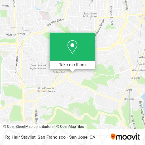 Rg Hair Staylist map