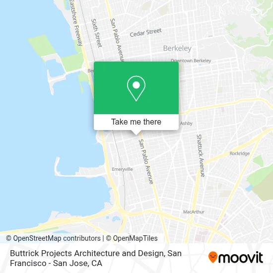 Buttrick Projects Architecture and Design map