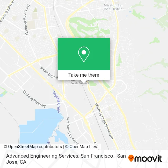 Advanced Engineering Services map