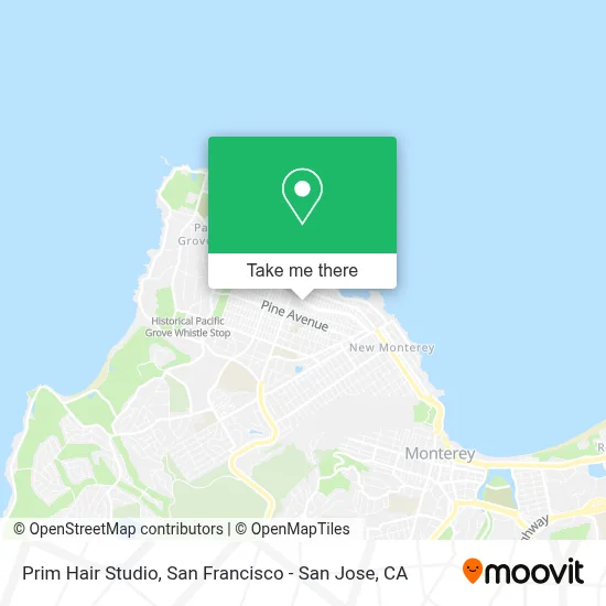 Prim Hair Studio map