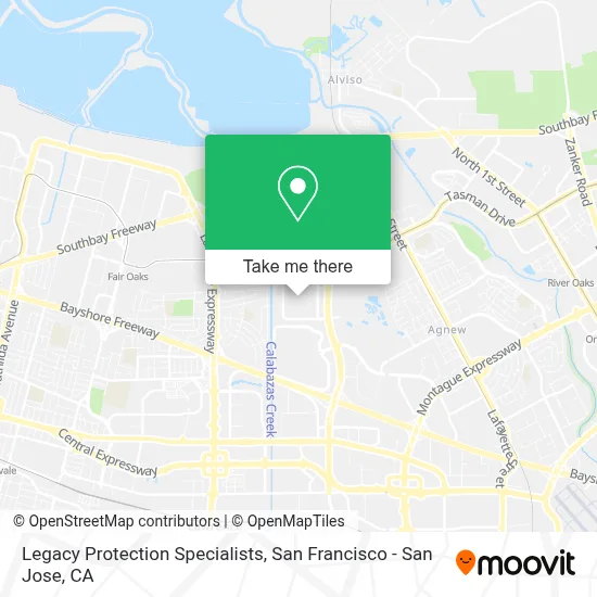 Legacy Protection Specialists map