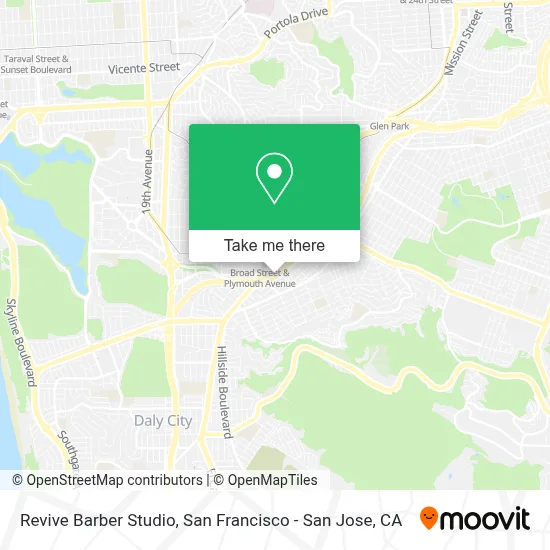 Revive Barber Studio map