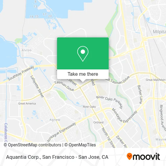 Aquantia Corp. map