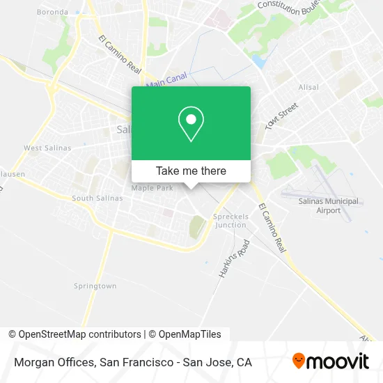 Morgan Offices map
