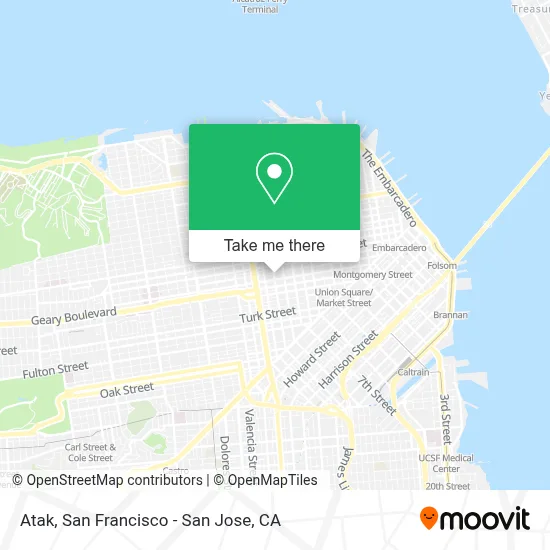 Atak map