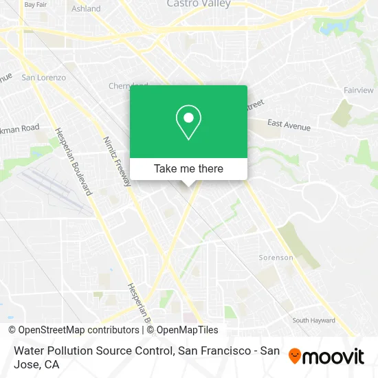 Water Pollution Source Control map