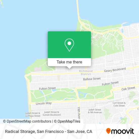 Radical Storage map