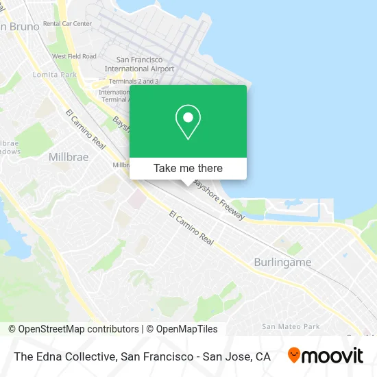 The Edna Collective map