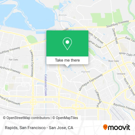 Rapids map