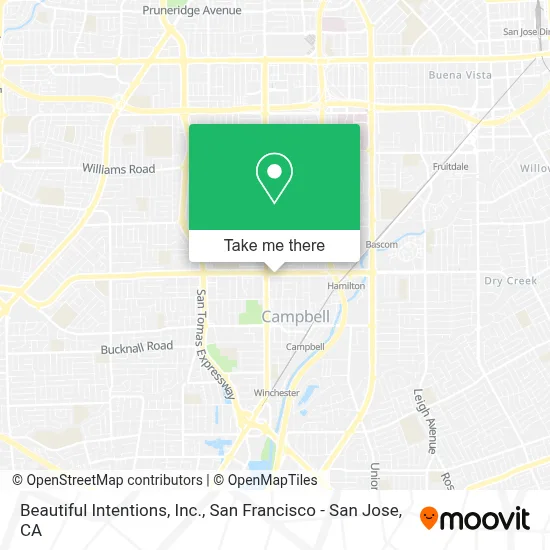Beautiful Intentions, Inc. map