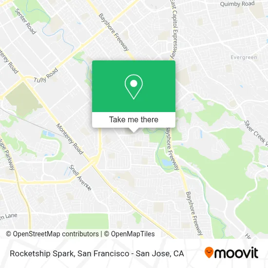 Rocketship Spark map