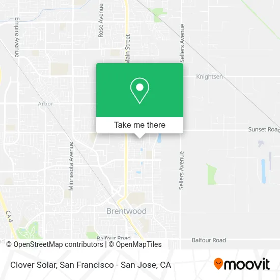 Clover Solar map