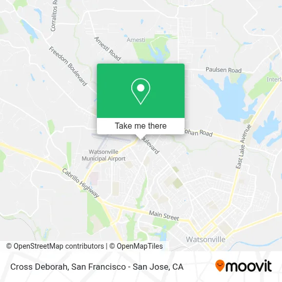 Cross Deborah map