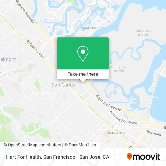 Hart For Health map