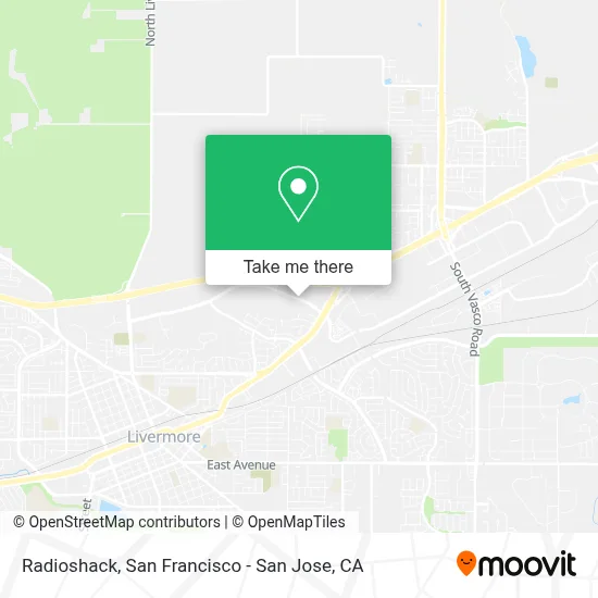 Radioshack map