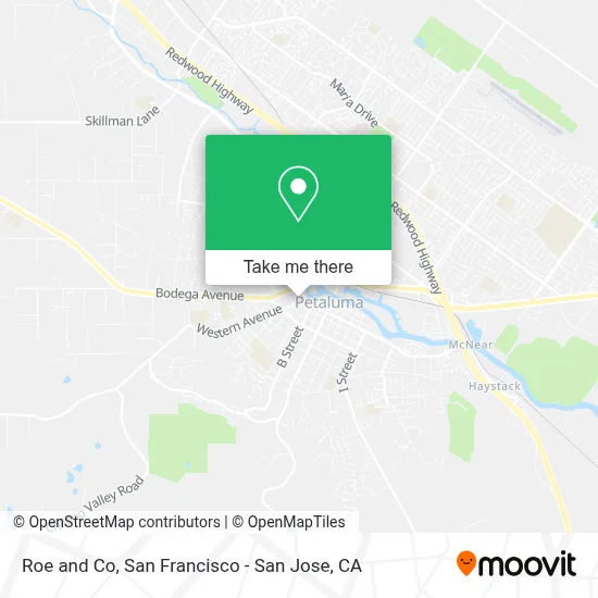 Roe and Co map
