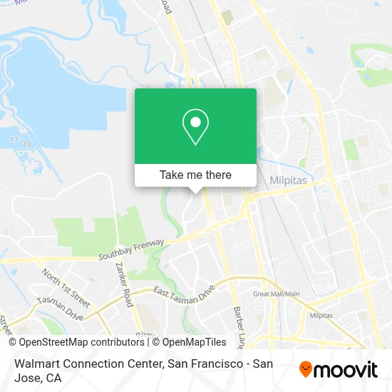 Walmart Connection Center map