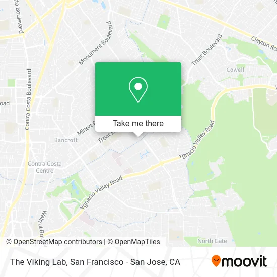 The Viking Lab map