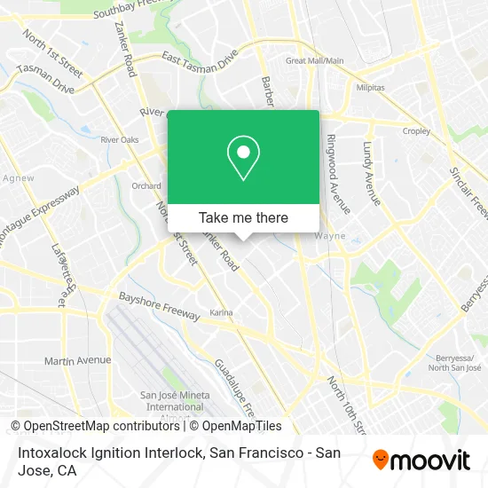 Intoxalock Ignition Interlock map