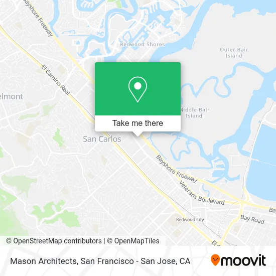 Mason Architects map