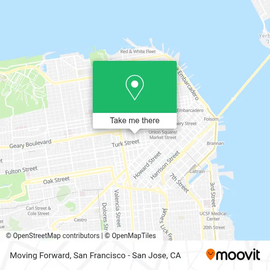 Moving Forward map