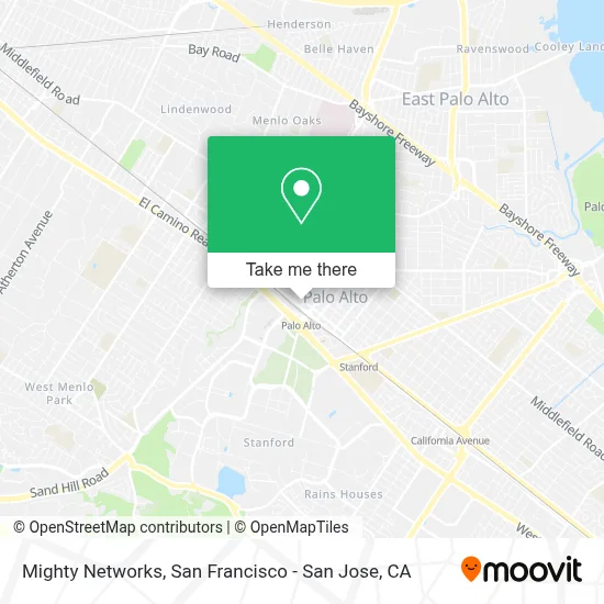 Mighty Networks map