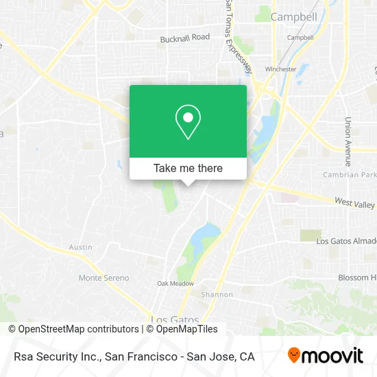 Rsa Security Inc. map