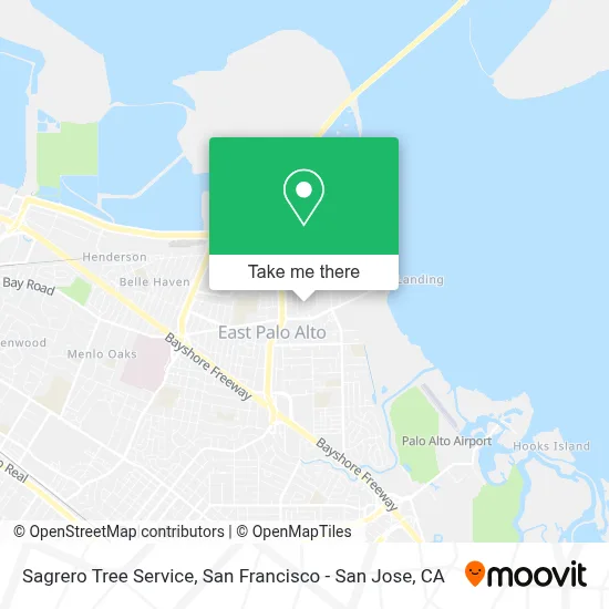 Sagrero Tree Service map