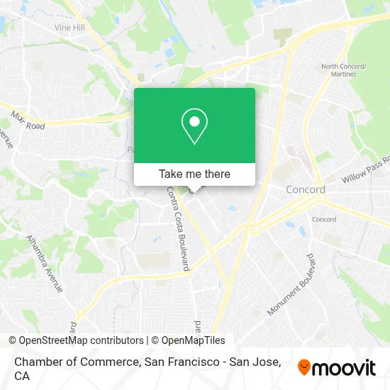 Chamber of Commerce map