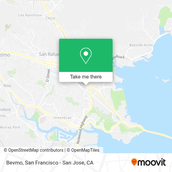 Bevmo map